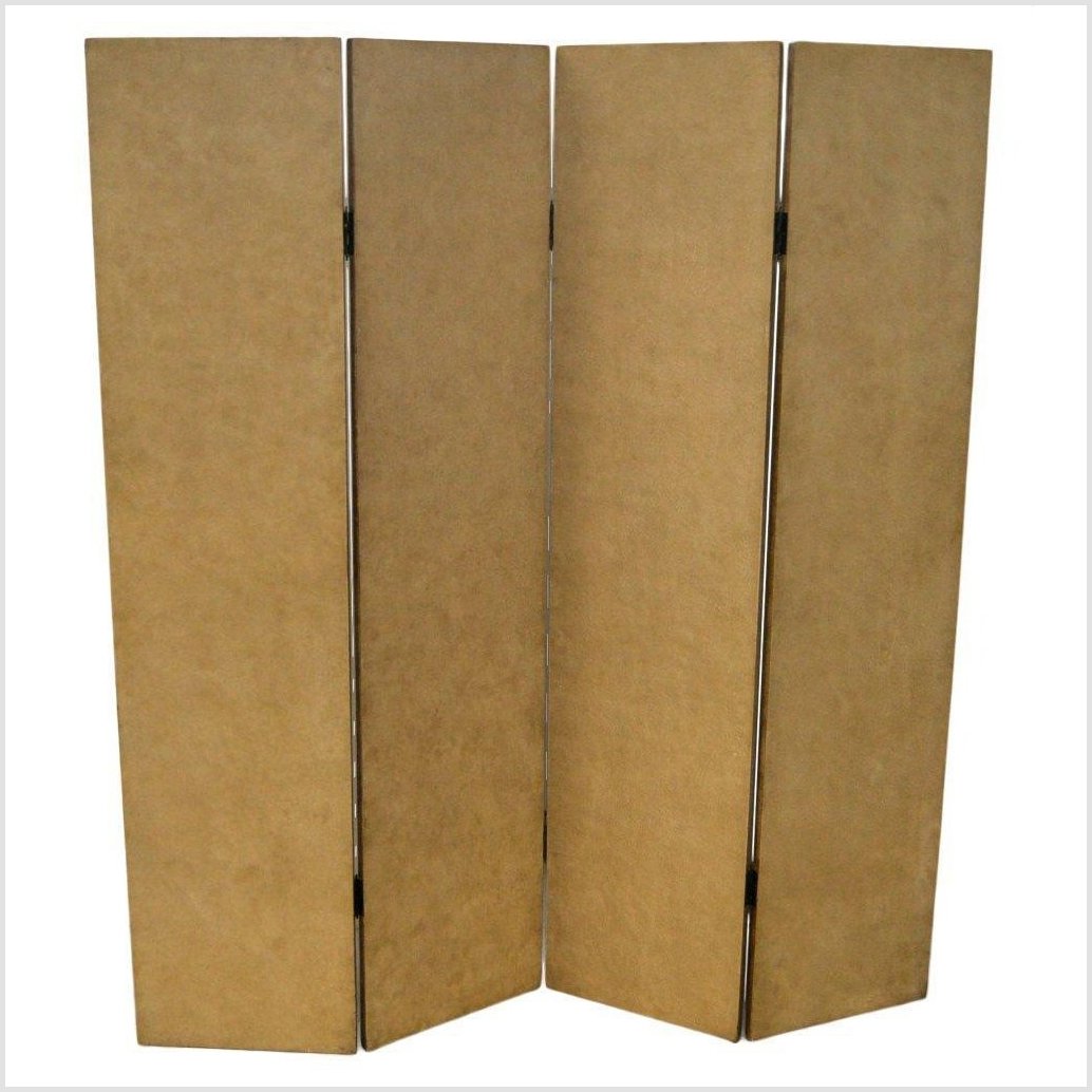 Chinese-made Vintage 4-Panel Middle Eastern Inspired Screen-2. Asian & Chinese Furniture, Art, Antiques, Vintage Home Décor for sale at FEA Home