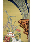 Vintage 4-Panel Roman Art Inspired Screen-3. Asian & Chinese Furniture, Art, Antiques, Vintage Home Décor for sale at FEA Home
