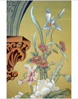 Vintage 4-Panel Roman Art Inspired Screen-4. Asian & Chinese Furniture, Art, Antiques, Vintage Home Décor for sale at FEA Home