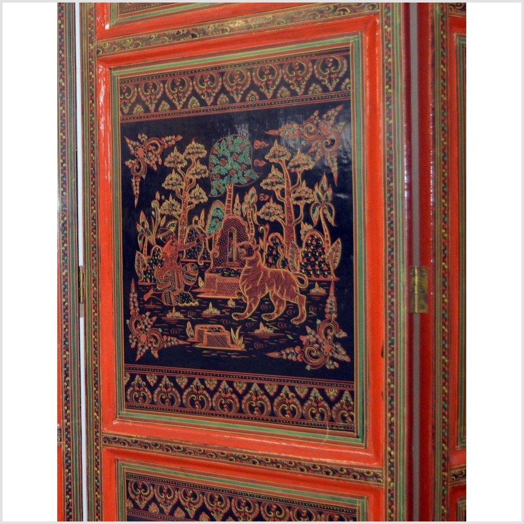 4-Panel Middle Eastern Art Inspired Screen-22. Asian &amp; Chinese Furniture, Art, Antiques, Vintage Home Décor for sale at FEA Home