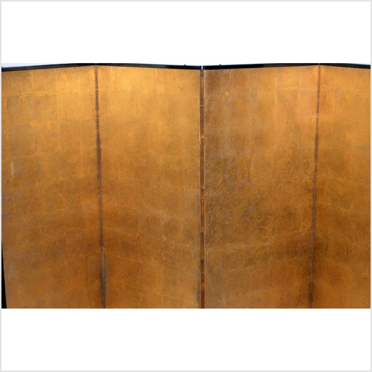 4-Panel Screen with a Fading Gold Tone-3. Asian &amp; Chinese Furniture, Art, Antiques, Vintage Home Décor for sale at FEA Home
