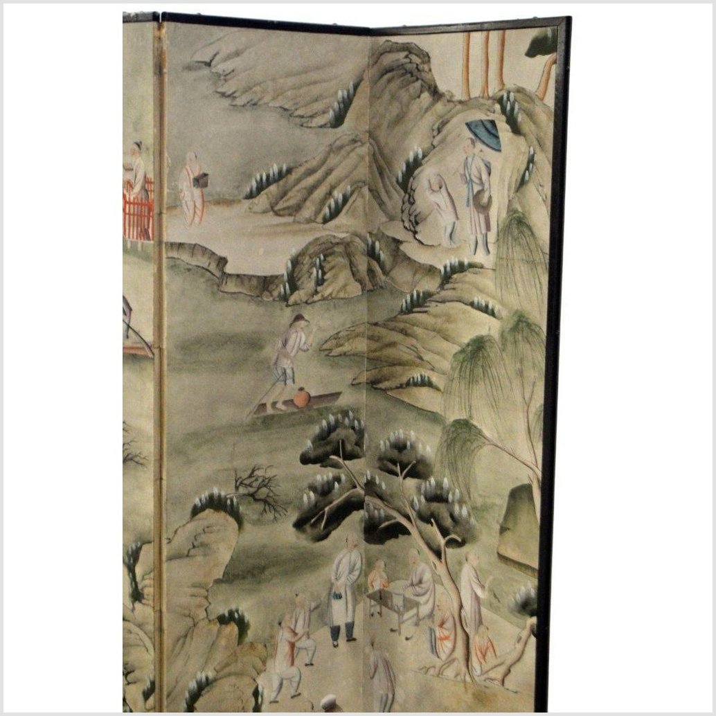 4-Panel Shan Shui Inspired Screen-YN2865-3. Asian & Chinese Furniture, Art, Antiques, Vintage Home Décor for sale at FEA Home