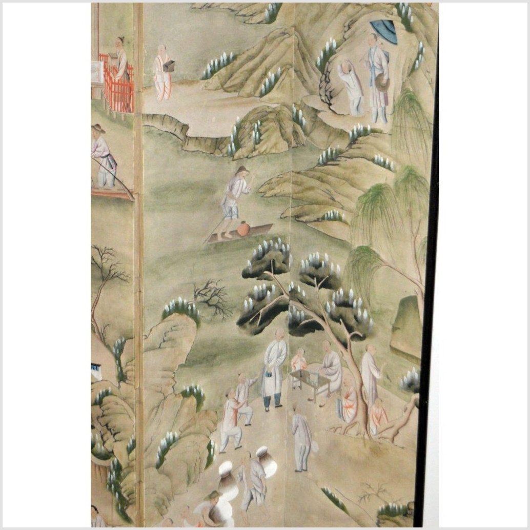 4-Panel Shan Shui Inspired Screen-YN2865-4. Asian & Chinese Furniture, Art, Antiques, Vintage Home Décor for sale at FEA Home