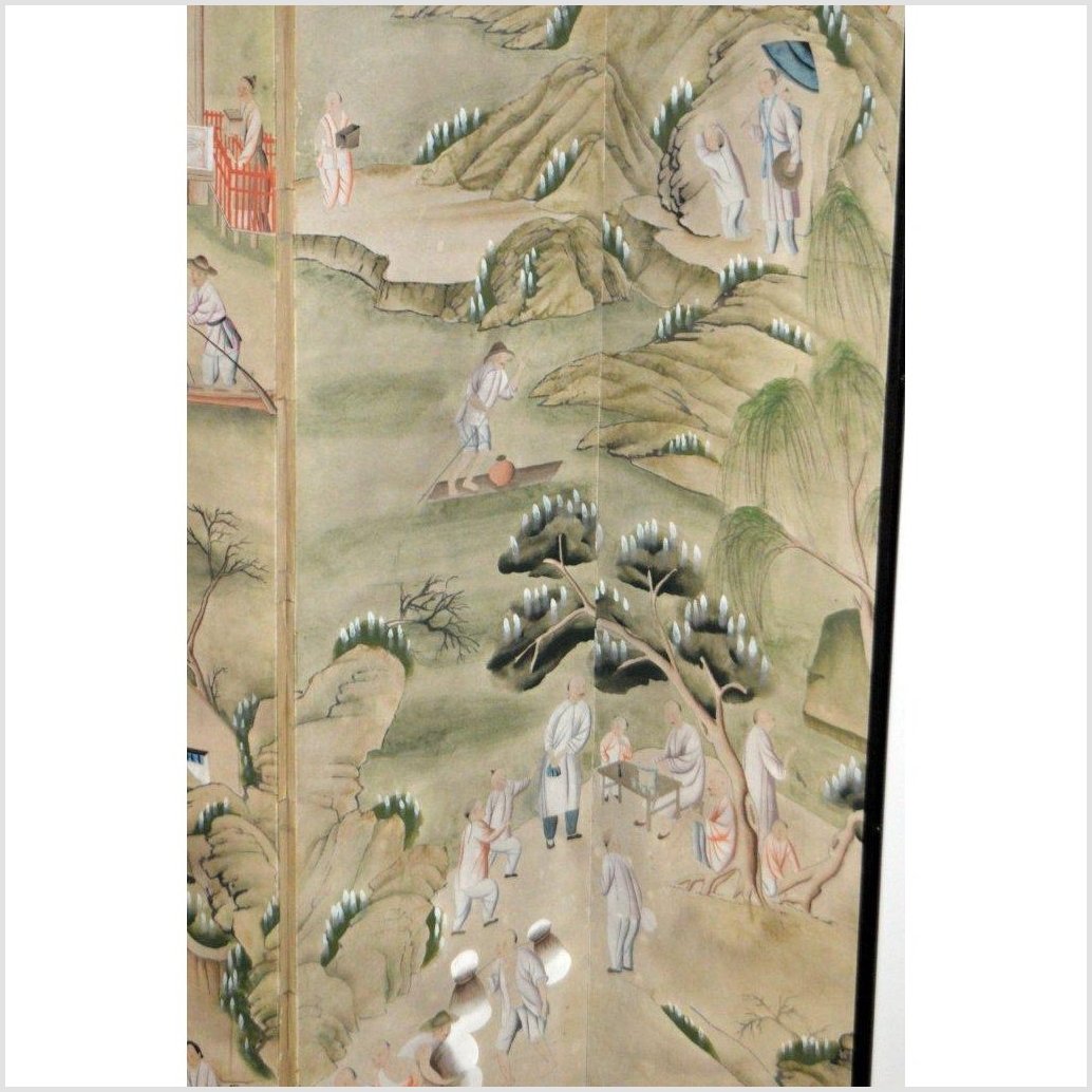 4-Panel Shan Shui Inspired Screen-4. Asian &amp; Chinese Furniture, Art, Antiques, Vintage Home Décor for sale at FEA Home