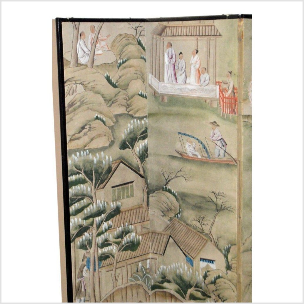 4-Panel Shan Shui Inspired Screen-YN2865-5. Asian & Chinese Furniture, Art, Antiques, Vintage Home Décor for sale at FEA Home