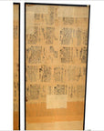 2-Panel Screen Showing Fictional Characters-14. Asian & Chinese Furniture, Art, Antiques, Vintage Home Décor for sale at FEA Home