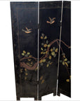 4-Panel Japanese Style Screen Designed with Cranes-13. Asian & Chinese Furniture, Art, Antiques, Vintage Home Décor for sale at FEA Home