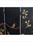 4-Panel Japanese Style Screen Designed with Cranes-14. Asian & Chinese Furniture, Art, Antiques, Vintage Home Décor for sale at FEA Home