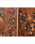6-Panel Screen with Flowers, Birds and Roosters-9. Asian & Chinese Furniture, Art, Antiques, Vintage Home Décor for sale at FEA Home