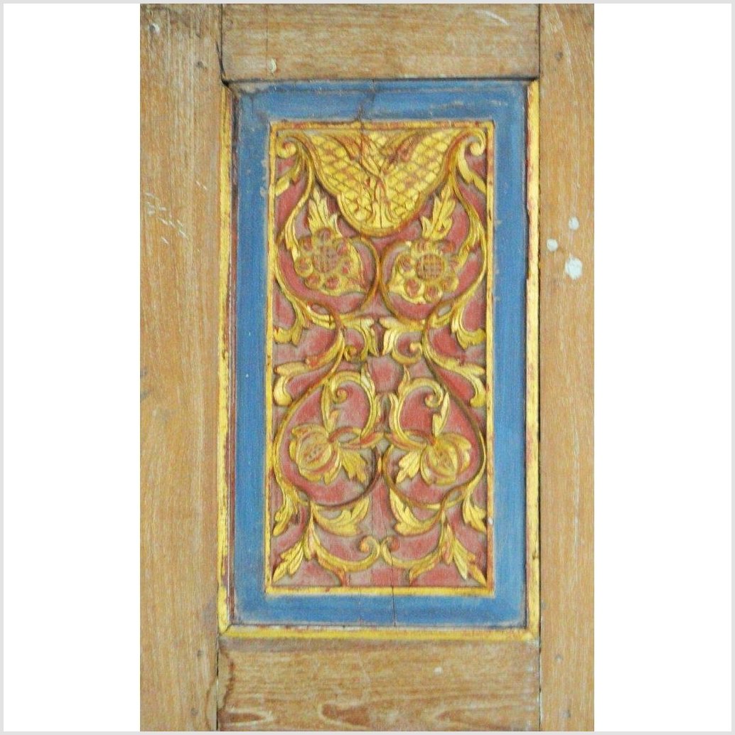 6-Panel Carved Wooden Screen with Indian Calligraphic Inscriptions-10. Asian &amp; Chinese Furniture, Art, Antiques, Vintage Home Décor for sale at FEA Home