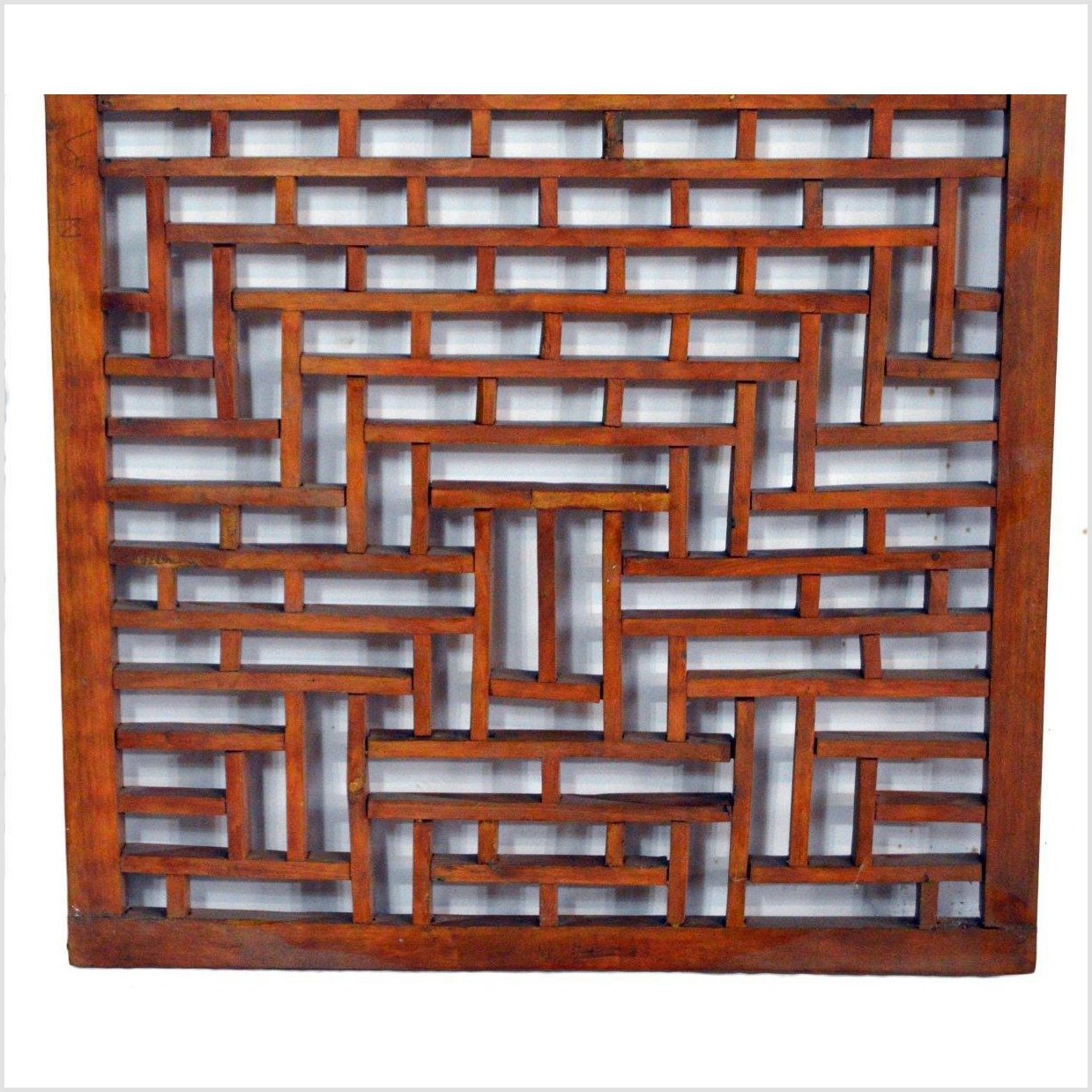 Wooden Wall Panel with Fretwork-3. Asian &amp; Chinese Furniture, Art, Antiques, Vintage Home Décor for sale at FEA Home