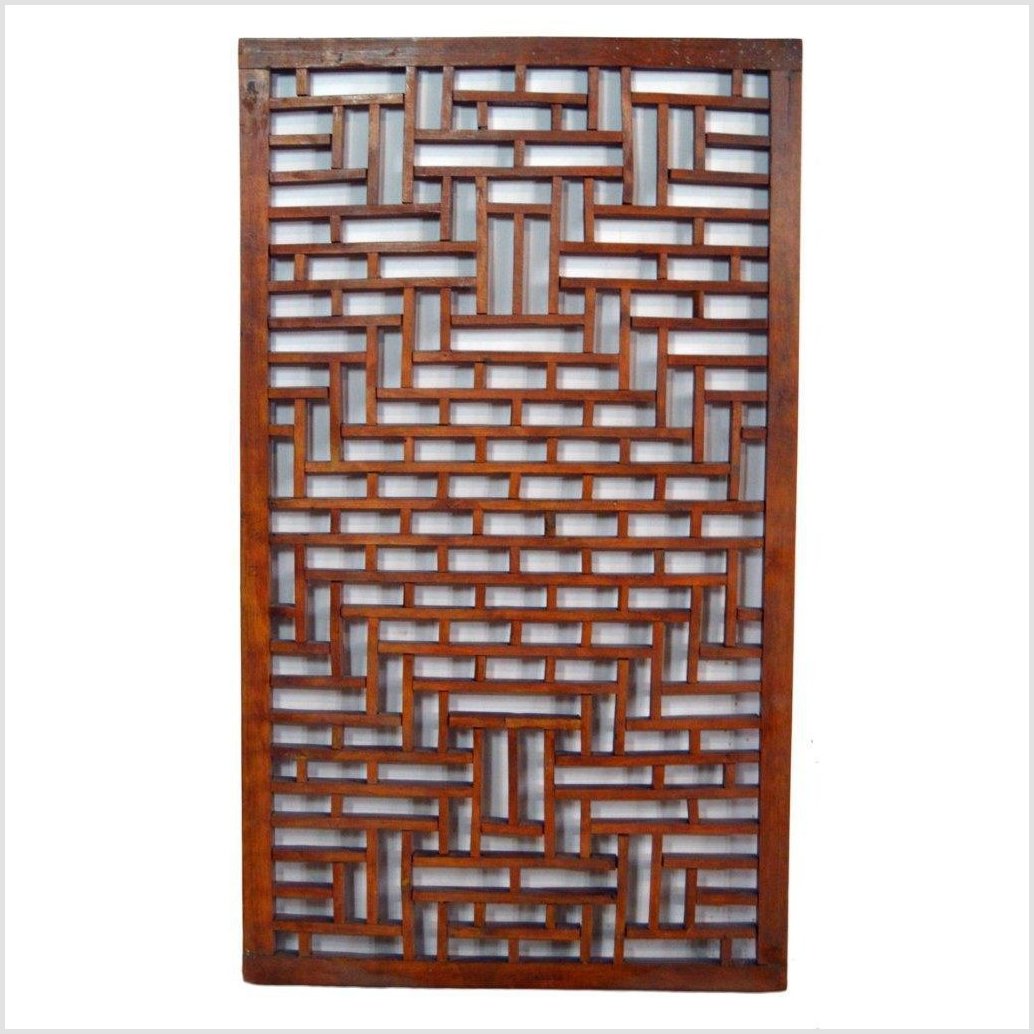 Wooden Wall Panel with Fretwork-YN2929-1. Asian & Chinese Furniture, Art, Antiques, Vintage Home Décor for sale at FEA Home