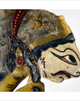 Set of 3 Wooden Wayang Kulit Indonesian Shadow Puppets-16. Asian & Chinese Furniture, Art, Antiques, Vintage Home Décor for sale at FEA Home