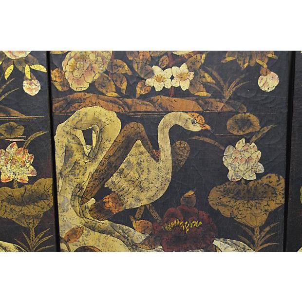 Set of 5 Vintage Chinese Wall Panels-YN4981-5. Asian & Chinese Furniture, Art, Antiques, Vintage Home Décor for sale at FEA Home
