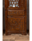 Set of Four Carved Elm Screen Panels with Fretwork, Foliage and Floral Motifs-12. Asian & Chinese Furniture, Art, Antiques, Vintage Home Décor for sale at FEA Home