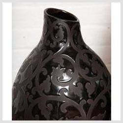 Set of Three Artisan Made Vases-2. Asian & Chinese Furniture, Art, Antiques, Vintage Home Décor for sale at FEA Home