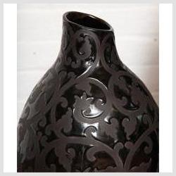 Set of Three Artisan Made Vases