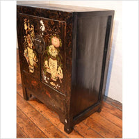 Side Cabinet with Original Decoration