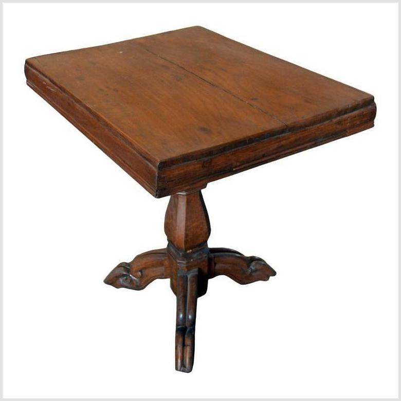 Handmade Colonial Tripod Table- Asian Antiques, Vintage Home Decor & Chinese Furniture - FEA Home