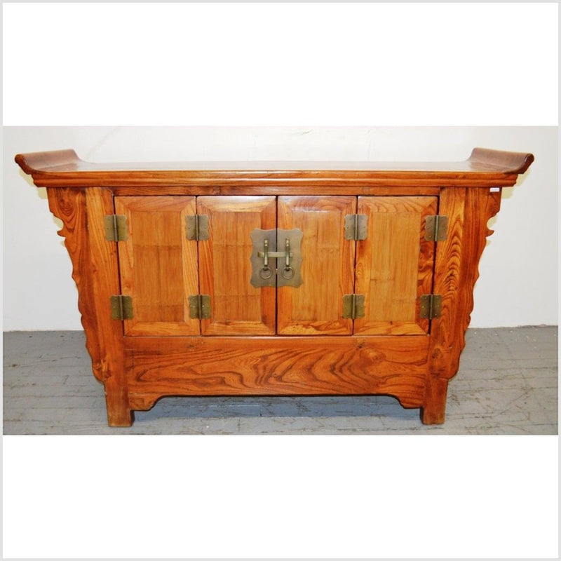 Sideboard with Everted Flanges- Asian Antiques, Vintage Home Decor & Chinese Furniture - FEA Home