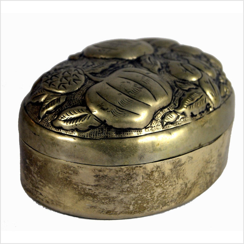 Silver Plate Jewelry Box- Asian Antiques, Vintage Home Decor & Chinese Furniture - FEA Home