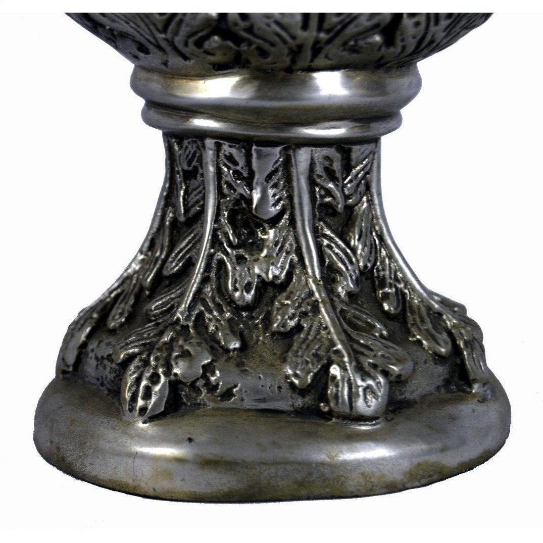 Silver Plate Urn-6. Asian &amp; Chinese Furniture, Art, Antiques, Vintage Home Décor for sale at FEA Home