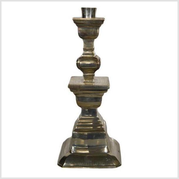 Silver Plated Candle Holder-1. Asian & Chinese Furniture, Art, Antiques, Vintage Home Décor for sale at FEA Home