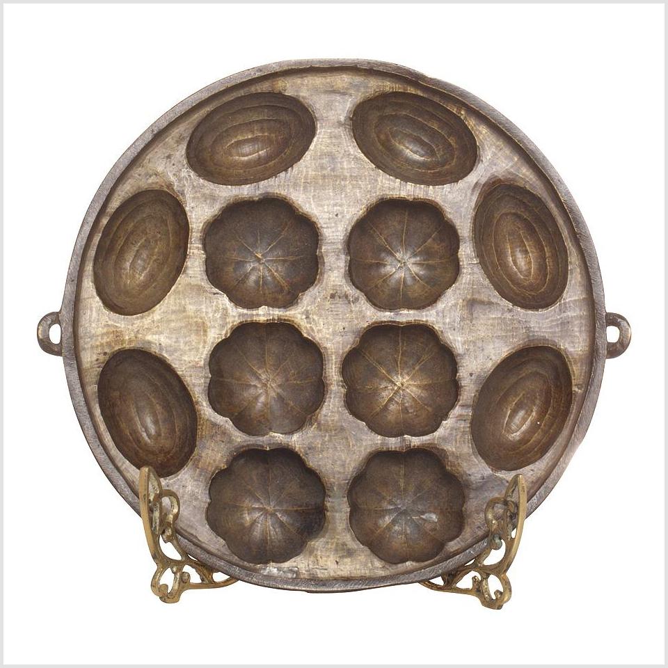 Small Bronze Shell Pan-1. Asian & Chinese Furniture, Art, Antiques, Vintage Home Décor for sale at FEA Home