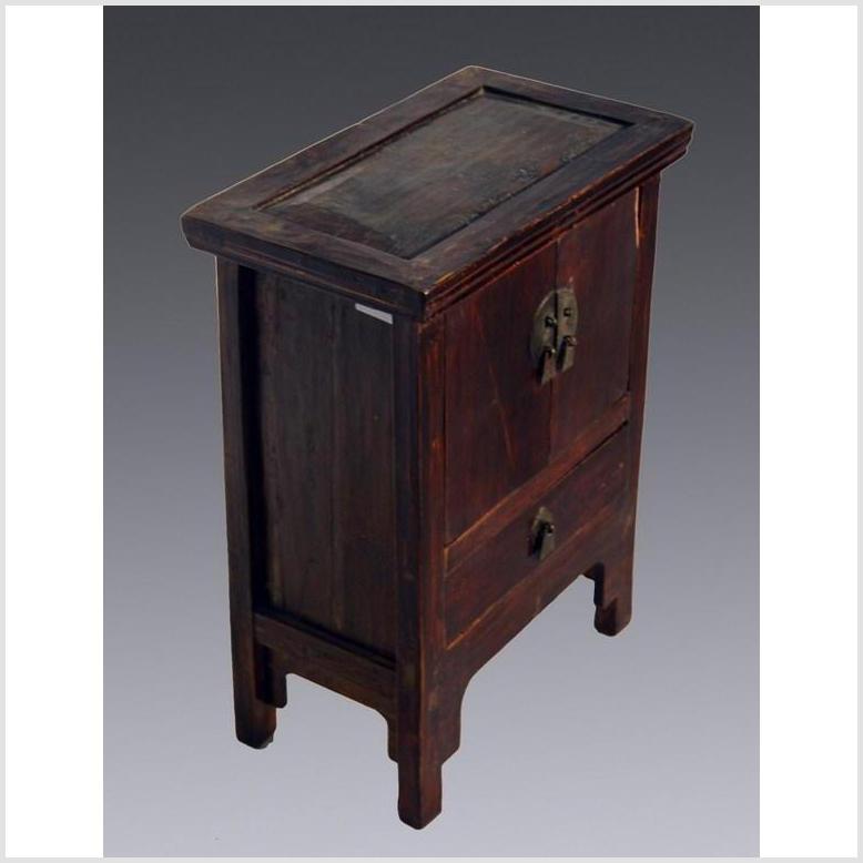 Small Chinese Elmwood Side Table-YN3438-5. Asian & Chinese Furniture, Art, Antiques, Vintage Home Décor for sale at FEA Home