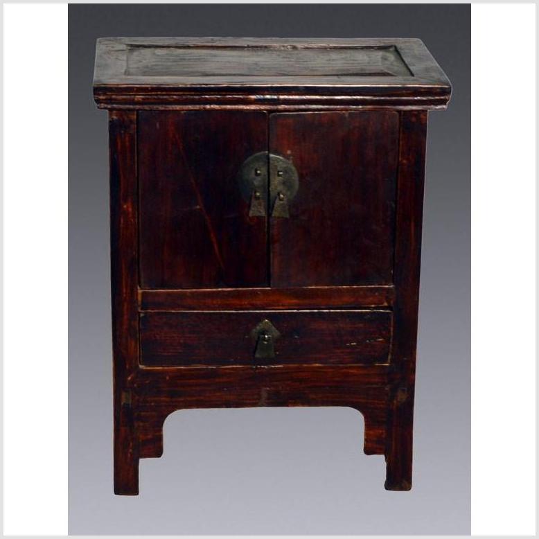 Small Chinese Elmwood Side Table-YN3438-1. Asian & Chinese Furniture, Art, Antiques, Vintage Home Décor for sale at FEA Home