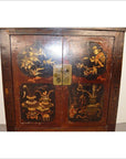 Small Hand Painted Cabinet-3. Asian & Chinese Furniture, Art, Antiques, Vintage Home Décor for sale at FEA Home