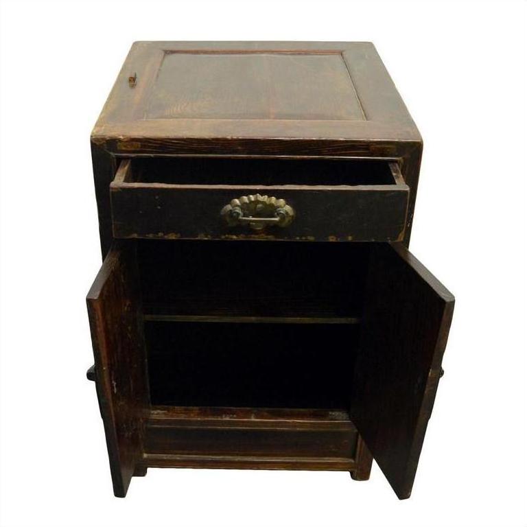 Antique Carved Side Cabinet-7. Asian &amp; Chinese Furniture, Art, Antiques, Vintage Home Décor for sale at FEA Home