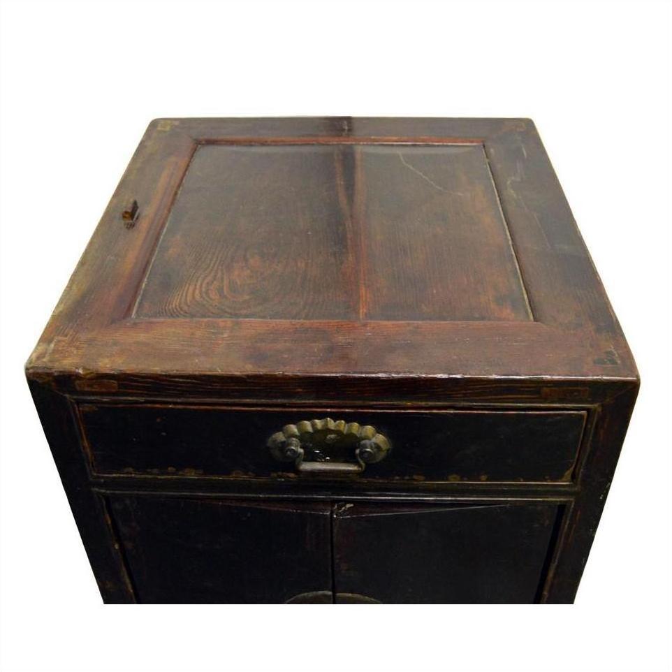 Antique Carved Side Cabinet-8. Asian &amp; Chinese Furniture, Art, Antiques, Vintage Home Décor for sale at FEA Home