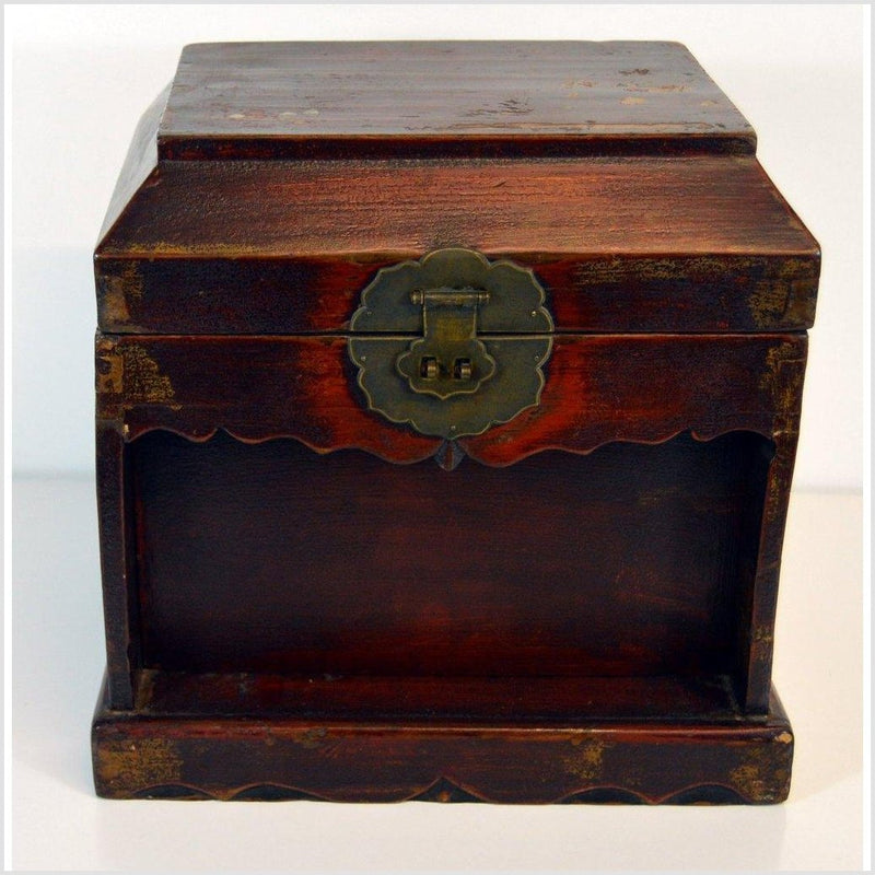 Small Wooden Chest- Asian Antiques, Vintage Home Decor & Chinese Furniture - FEA Home