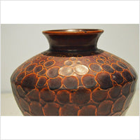 Oriental Snakeskin Vase 