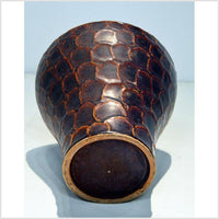 Oriental Snakeskin Vase 