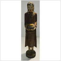 Vintage Monk Altar Statuette
