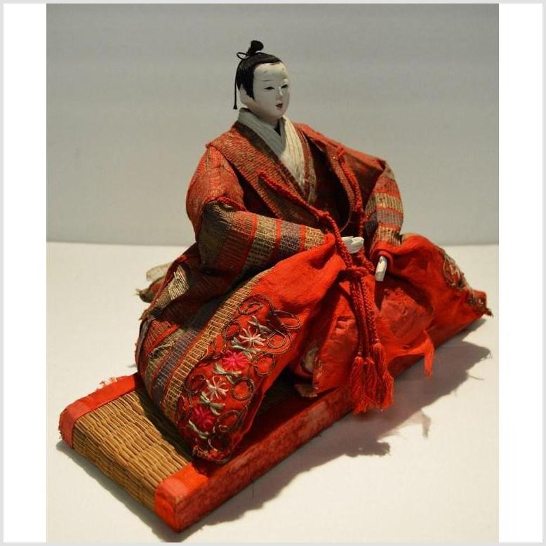 Taisho Samurai Doll-2. Asian & Chinese Furniture, Art, Antiques, Vintage Home Décor for sale at FEA Home