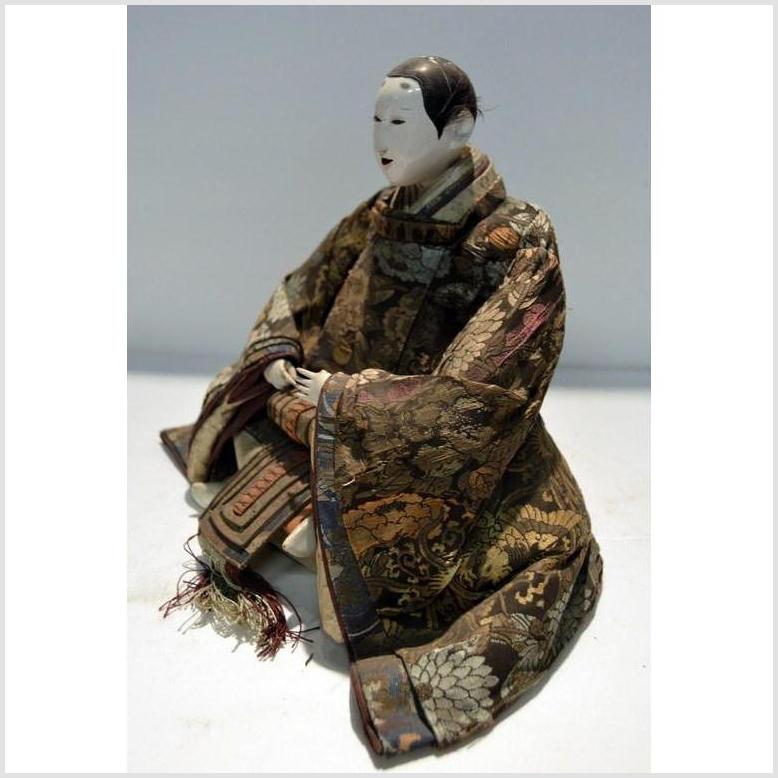 Taisho Samurai Doll- Asian Antiques, Vintage Home Decor & Chinese Furniture - FEA Home
