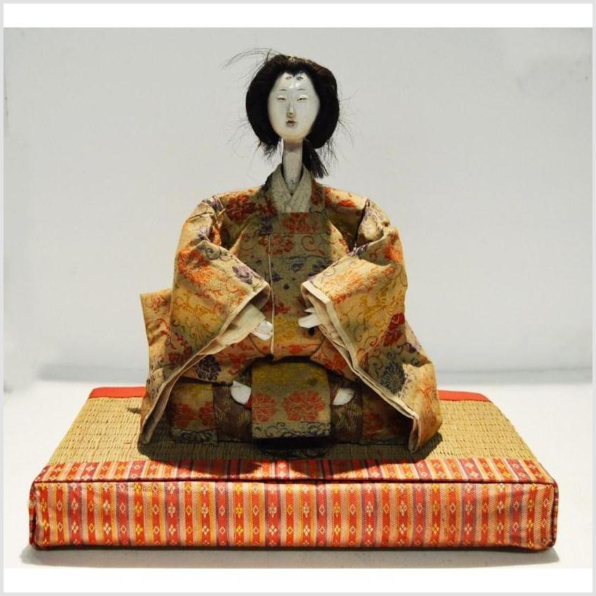 Taisho Samurai Doll-1. Asian & Chinese Furniture, Art, Antiques, Vintage Home Décor for sale at FEA Home