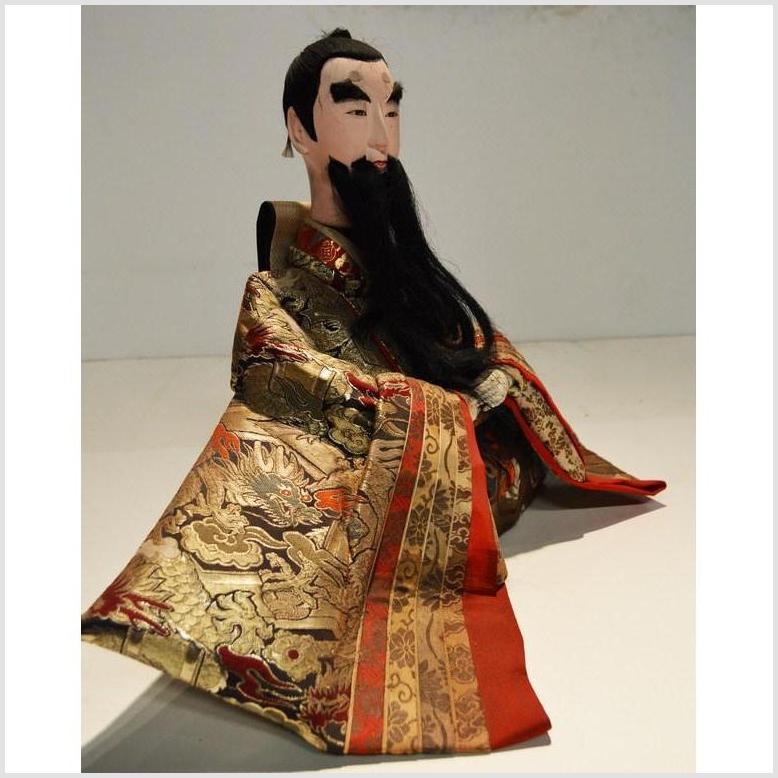 Taisho Samurai Doll-1. Asian & Chinese Furniture, Art, Antiques, Vintage Home Décor for sale at FEA Home
