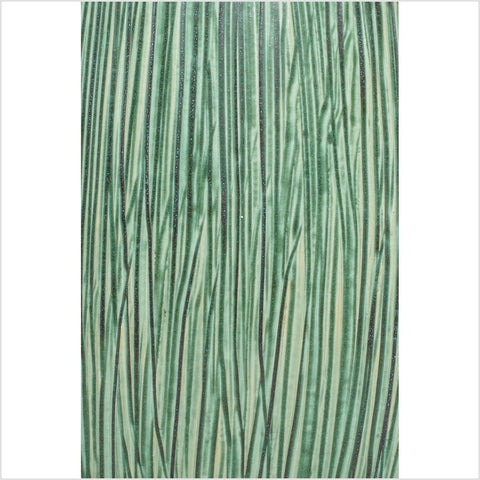 Thai Tall Green Vase