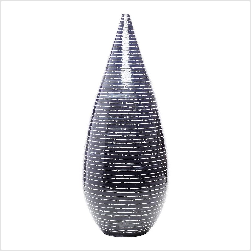 Tall Thai Vase-1. Asian & Chinese Furniture, Art, Antiques, Vintage Home Décor for sale at FEA Home