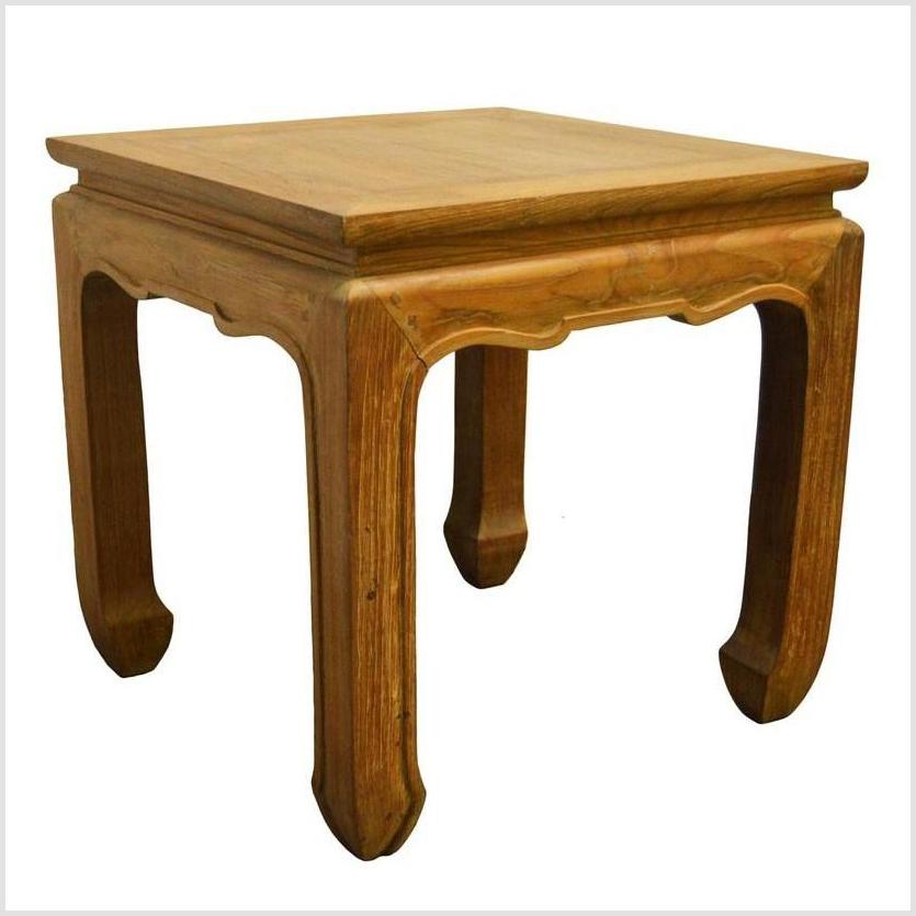 Teak Side Table-5. Asian &amp; Chinese Furniture, Art, Antiques, Vintage Home Décor for sale at FEA Home