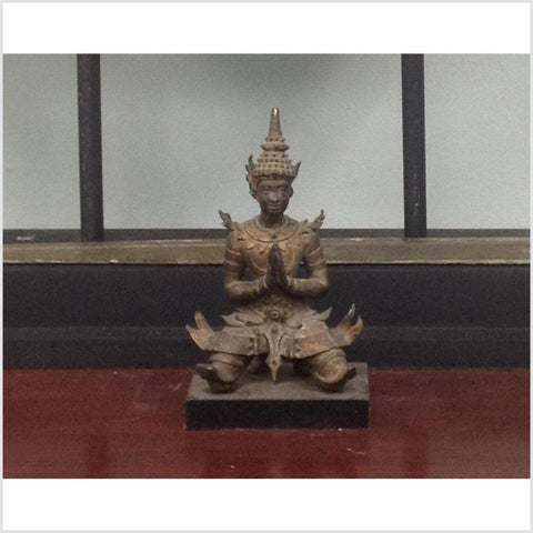 Thai Bronze Sculpture- Asian Antiques, Vintage Home Decor & Chinese Furniture - FEA Home