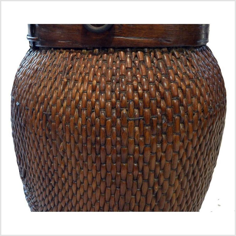 Thai Grain Basket-6. Asian &amp; Chinese Furniture, Art, Antiques, Vintage Home Décor for sale at FEA Home