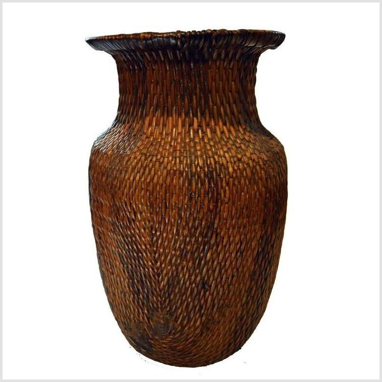 Thai Grain Basket-1. Asian & Chinese Furniture, Art, Antiques, Vintage Home Décor for sale at FEA Home