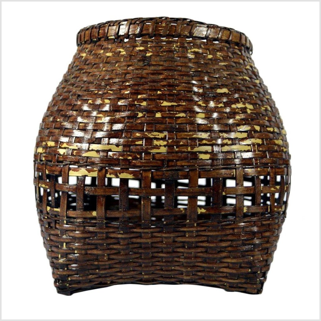 Thai Grains Basket-2. Asian & Chinese Furniture, Art, Antiques, Vintage Home Décor for sale at FEA Home