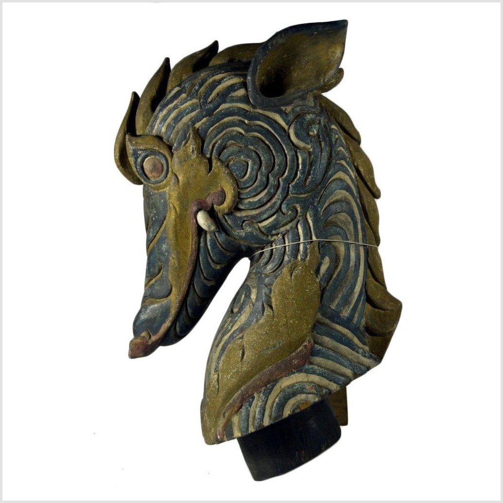 Thai Hand Carved Temple Beast-1. Asian & Chinese Furniture, Art, Antiques, Vintage Home Décor for sale at FEA Home