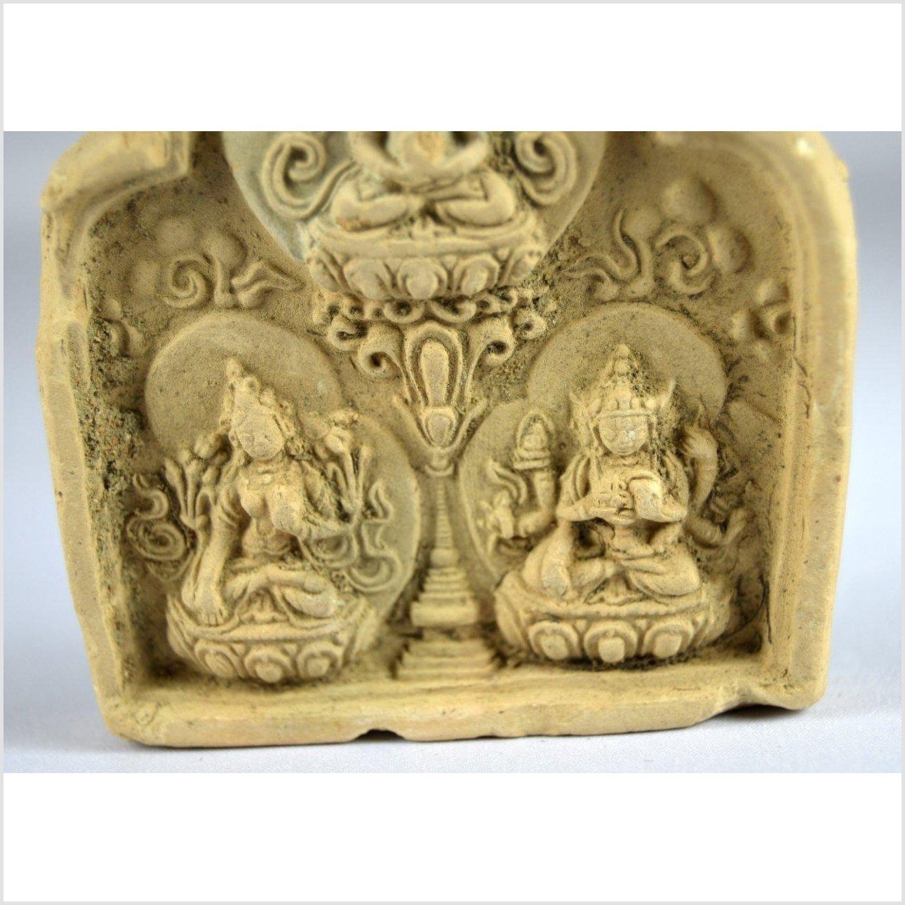 Thai Miniature Terracotta Shrine-3. Asian &amp; Chinese Furniture, Art, Antiques, Vintage Home Décor for sale at FEA Home